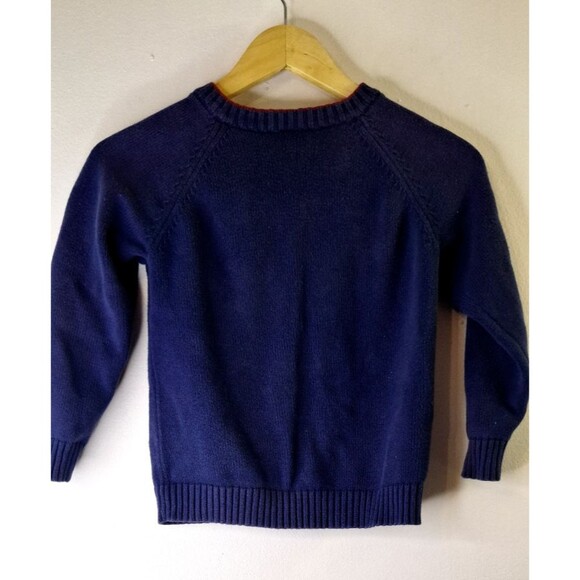 HANNAH ANDERSON Knit Floral Print Button Up Cardigan Girls Sz 6/7 Cottage Core - Picture 2 of 8